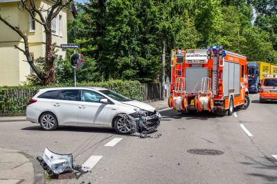 Stuttgart Degerloch : Unachtsamkeit verursacht Unfall